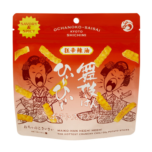 舞妓はんひぃ～ひぃ～ラー油ポテトスティック