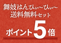 【期間限定】舞妓はんひぃ～ひぃ～送料無料セットポイント５倍