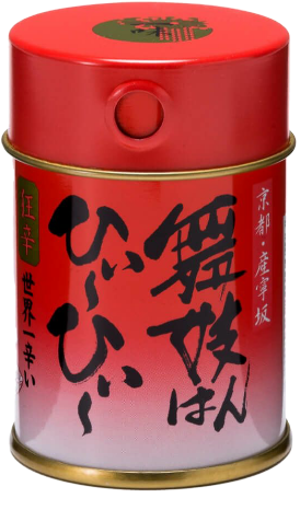 舞妓はんひぃ～ひぃ～一味缶タイプ