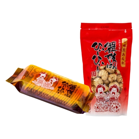 舞妓はんひぃ～ひぃ～せんべい・あられ