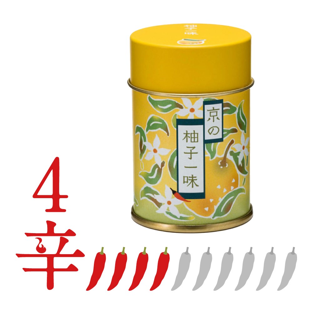 京の柚子一味　缶