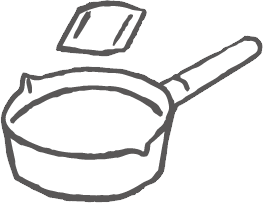 1.鍋に約500ccの水を入れ、だしパック1包を入れます。