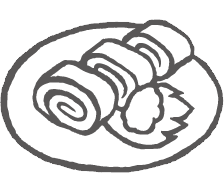 だし巻き卵 約２～３人前