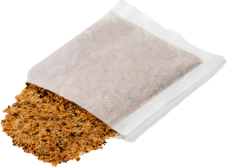 丁寧にとった本格おだしが手軽にサッと煮出せるよう、使いやすいティーバッグに素材を全て詰め込みました。