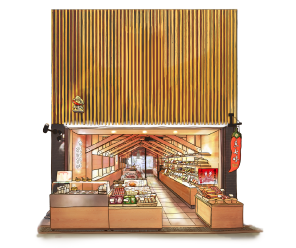 舞妓はんひぃ～ひぃ～取扱いおちゃのこさいさい錦店　外観
